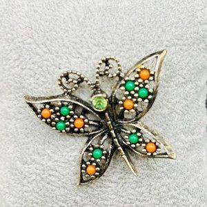 Sarah Coventry Vintage Butterfly Brooch